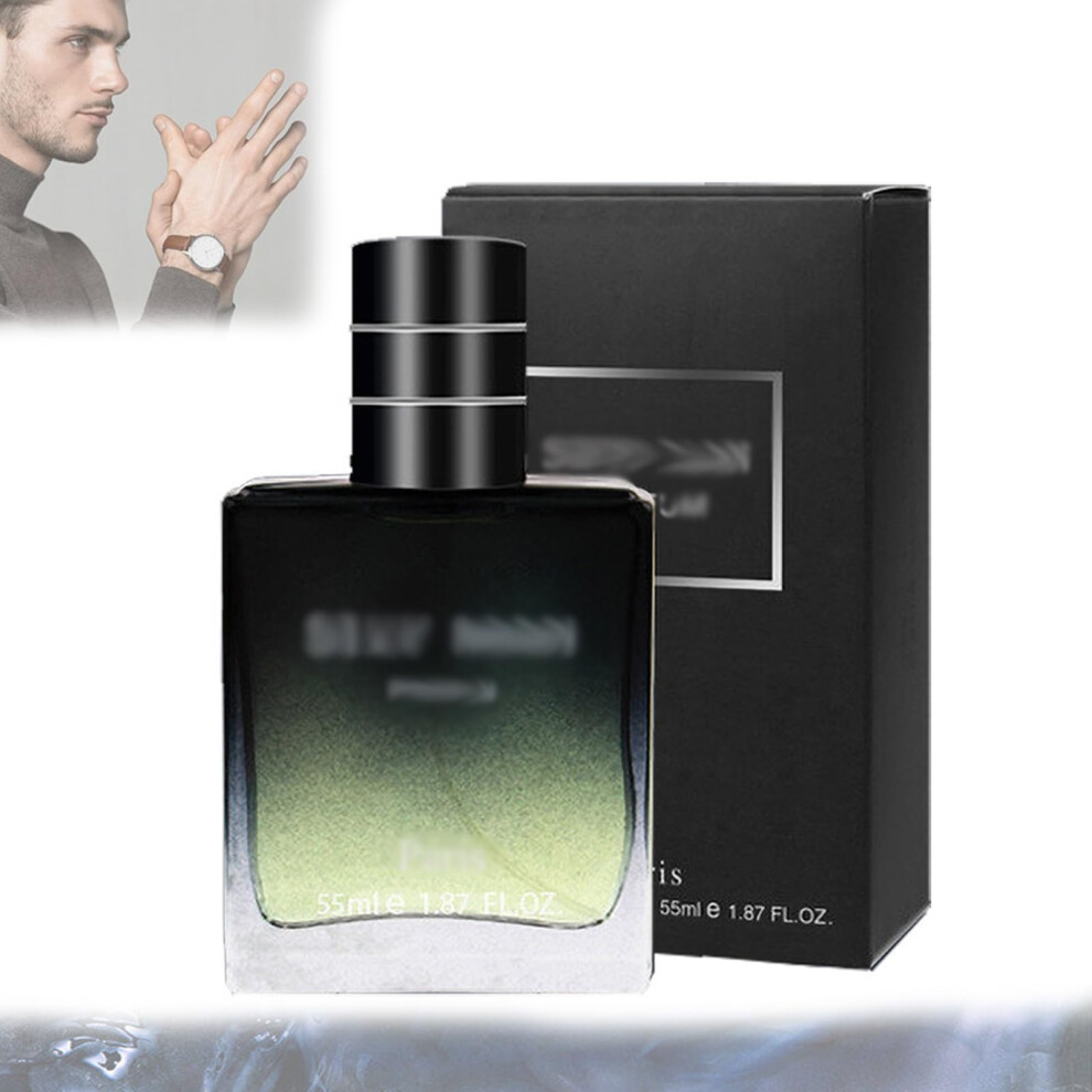 Black Men's Cologne Date Edition 1.8Fl Oz Longlasting Aroma Travelfriendly Fragrance