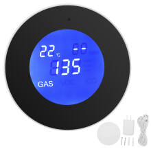 Electrochemical Sensor Carbon Monoxide Detectors With Digital Display Plug In Design Real Time Monitoring Gas Alarm For Travelers And Homeowners