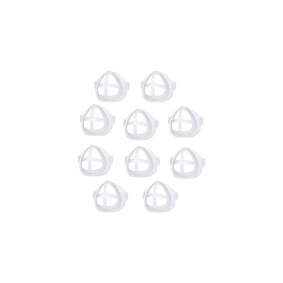 10 Pcs 3D Mask Bracket For Makeup Protection And Easy Breathing, Reusable Support Frame 9365369525733