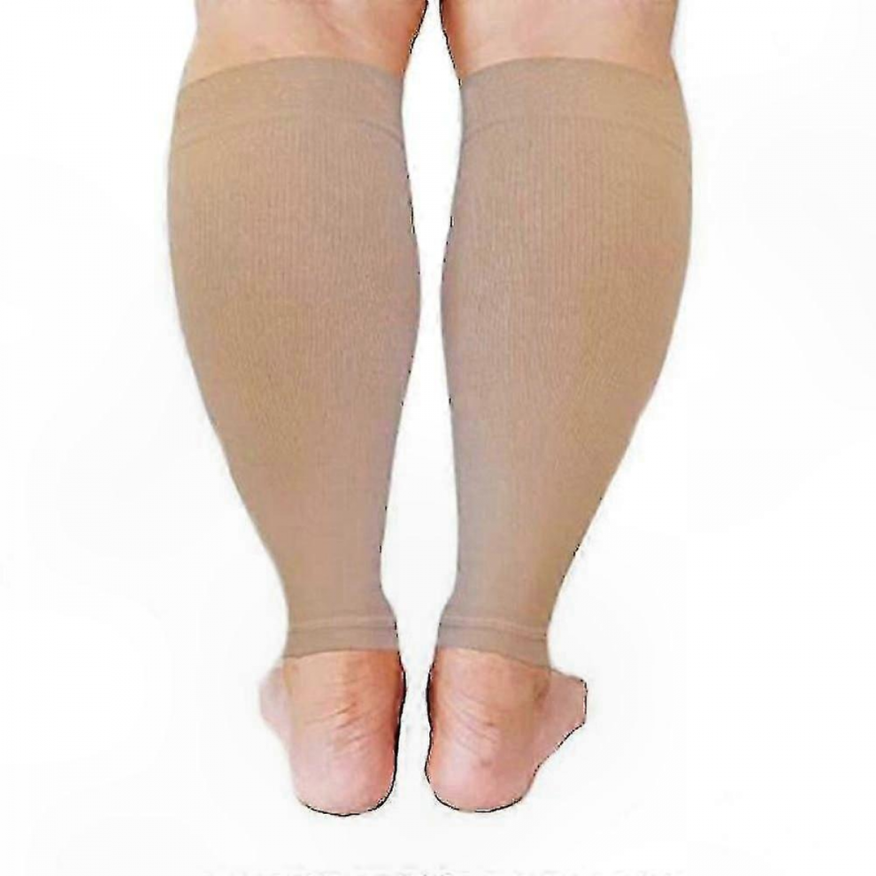 (Nine skin, XL) Extra Large Compression Socks for Men and Women, 20-30 mmHg for Improved Circulation and Support Wide Calf Design