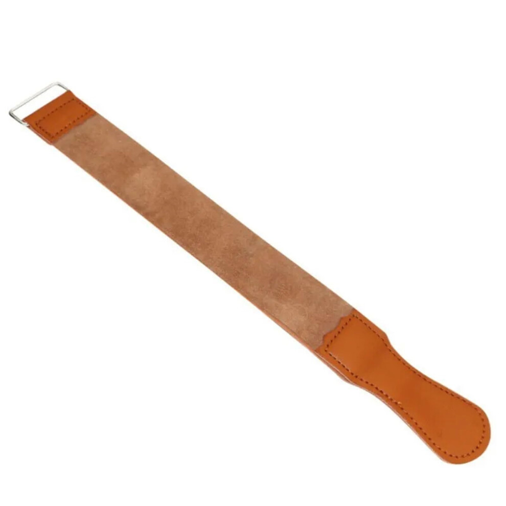 Shaving Leather Strop Belt 416mm Color7 1pc â Professional Barber Leather Straight Strop For Razor Sharpening
