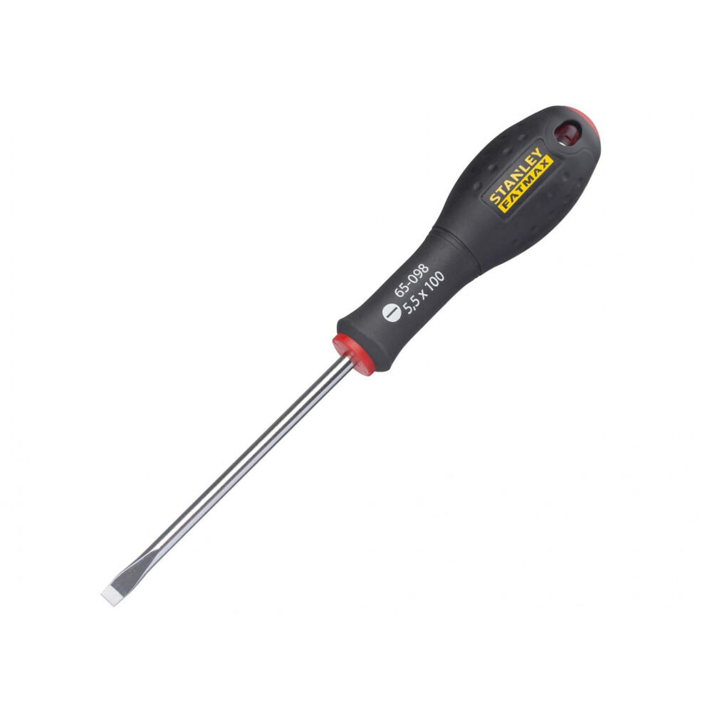 Stanley Hand Tools Fatmax Screwdriver, Flared Slotted