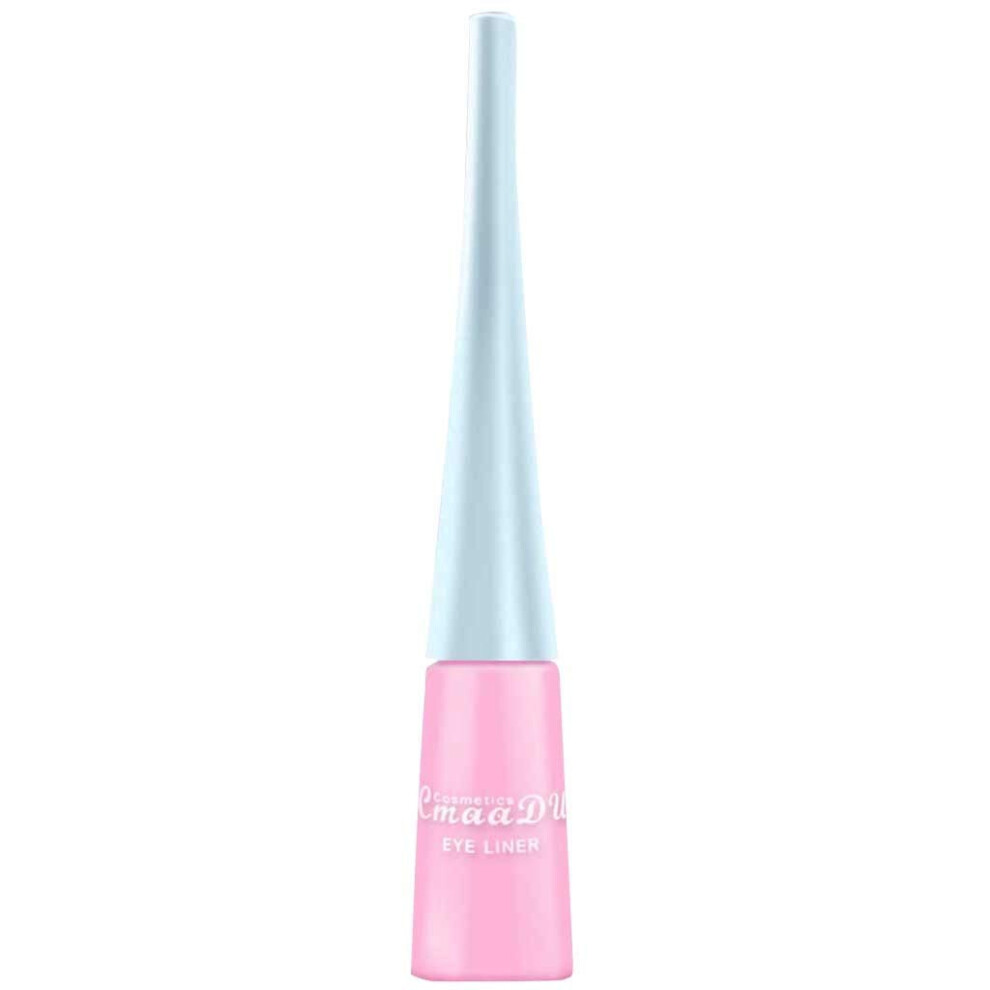 Pink Glitter Liquid Eyeliner Waterproof Dual Use Shimmer Eyeshadow Pen Long Lasting Eye Makeup