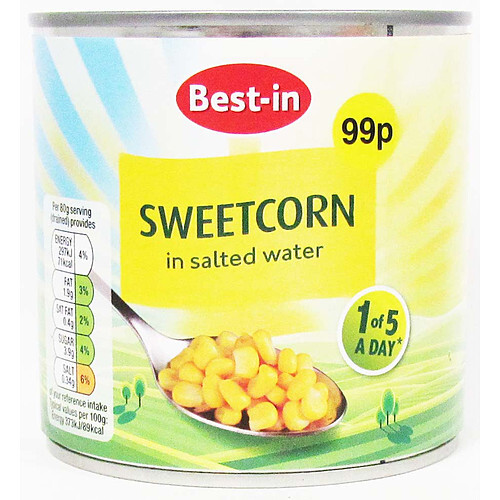 Bestin Sweetcorn PM 99p (Pack of 12) 2