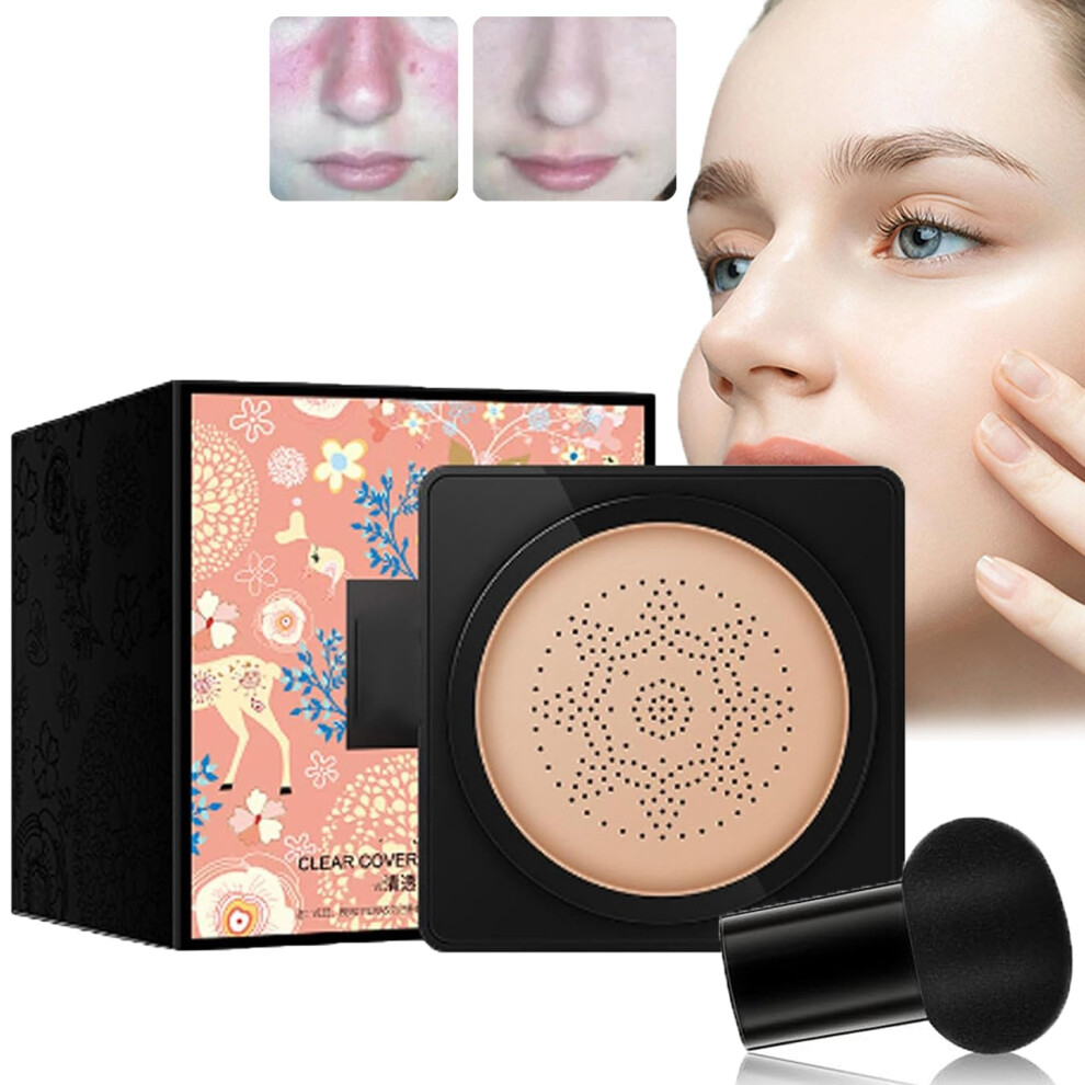 Cream Waterproof Mushroom Head Cc Foundation With Flawless Longlasting Full Coverage