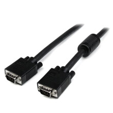 VGA Cable 15m Male To Male With Ferrite Core For Interference Reduction Ideal For Connecting Video Devices
