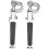 Universal Clip Pedal Engine Guard Pedal Engine Crash Bar (silver) (2pcs) 3