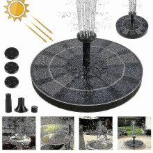 1.4w Solar Powered Floating Pump Water Fountain Home Garden Dcor