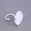 Empty Hook Cabinet Floor Wardrobe Lantern Mosquito Net Ceiling Hook (white) (1pcs) 3