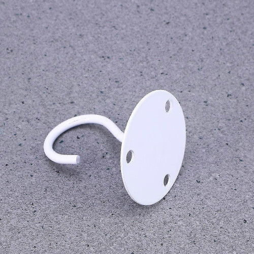 Empty Hook Cabinet Floor Wardrobe Lantern Mosquito Net Ceiling Hook (white) (1pcs) 2