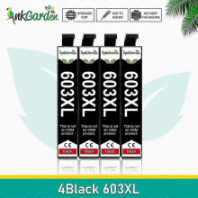 (4BK) Inkgarden 603xl 603 Xl Compatible Cartridge For Epson T603 Expression Home Xp-2100/xp-2105/xp-3100/xp-3105/xp-4100/xp-4105