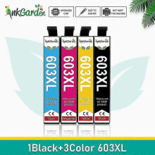(4 Pcs) Inkgarden 603xl 603 Xl Compatible Cartridge For Epson T603 Expression Home Xp-2100/xp-2105/xp-3100/xp-3105/xp-4100/xp-4105