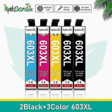 (5 Pcs) Inkgarden 603xl 603 Xl Compatible Cartridge For Epson T603 Expression Home Xp-2100/xp-2105/xp-3100/xp-3105/xp-4100/xp-4105