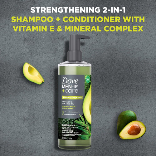 Dove Men+Care 2-in-1 Shampoo + Conditioner 2