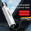 (03 white) Smile Shark Led Flashlight Portable Strong Light Long-range Small Rechargeable Lamp Power Bank Multi-function Tent Camping Torch 3