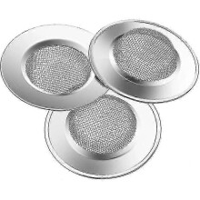 3pcs Healwe Sink Strainer 7.7cm Stainless Steel Drain Strainer, Prevent Clogged
