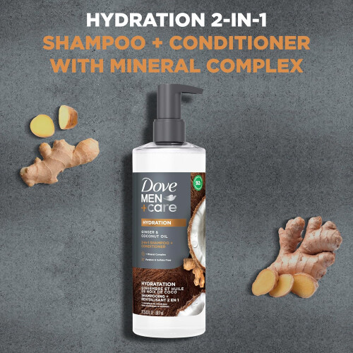 DOVE MEN + CARE 2-in-1 Shampoo + Conditioner 2