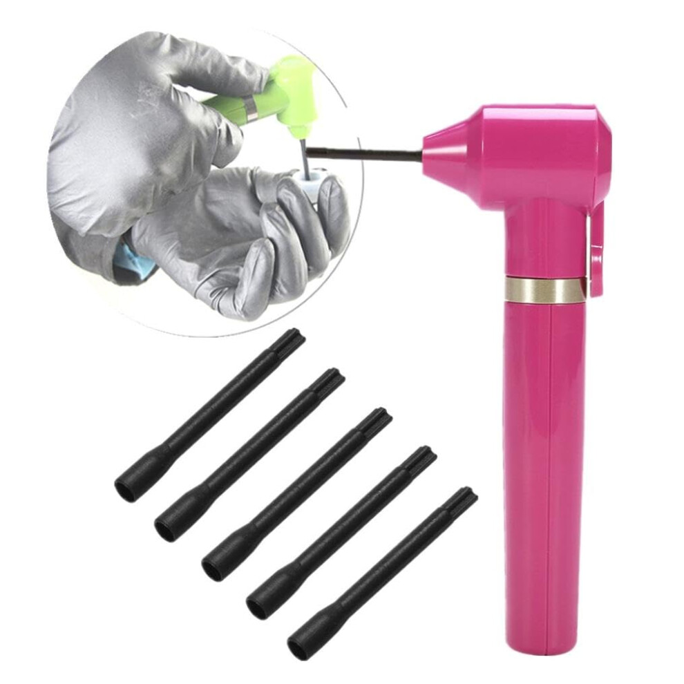 Blue Tattoo Ink Mixer Electric Pigment Blender With 5 Mixing Sticks For Consistent Color Blending