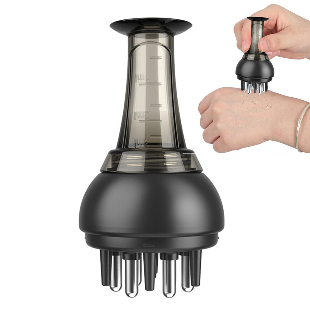 Scalp Massager Hair Oil Applicator Comb with LeakProof Rolling Ball for Hair Growth Treatment