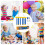(Blue) Reflex Challenge Game Falling Sticks Hand Eye Coordination Training Skill Toy 4