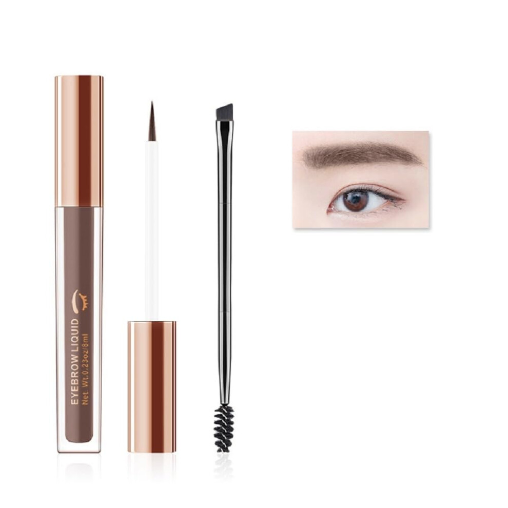 Waterproof LongLasting Eyebrow Tattoo Pen with Precision Tip, Smudgeproof Natural Brow Pomade 1.5g