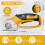 Convenient Heavy Duty 4V Cordless Rechargeable Electric Scissor with LED Light 3