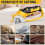 Convenient Heavy Duty 4V Cordless Rechargeable Electric Scissor with LED Light 4
