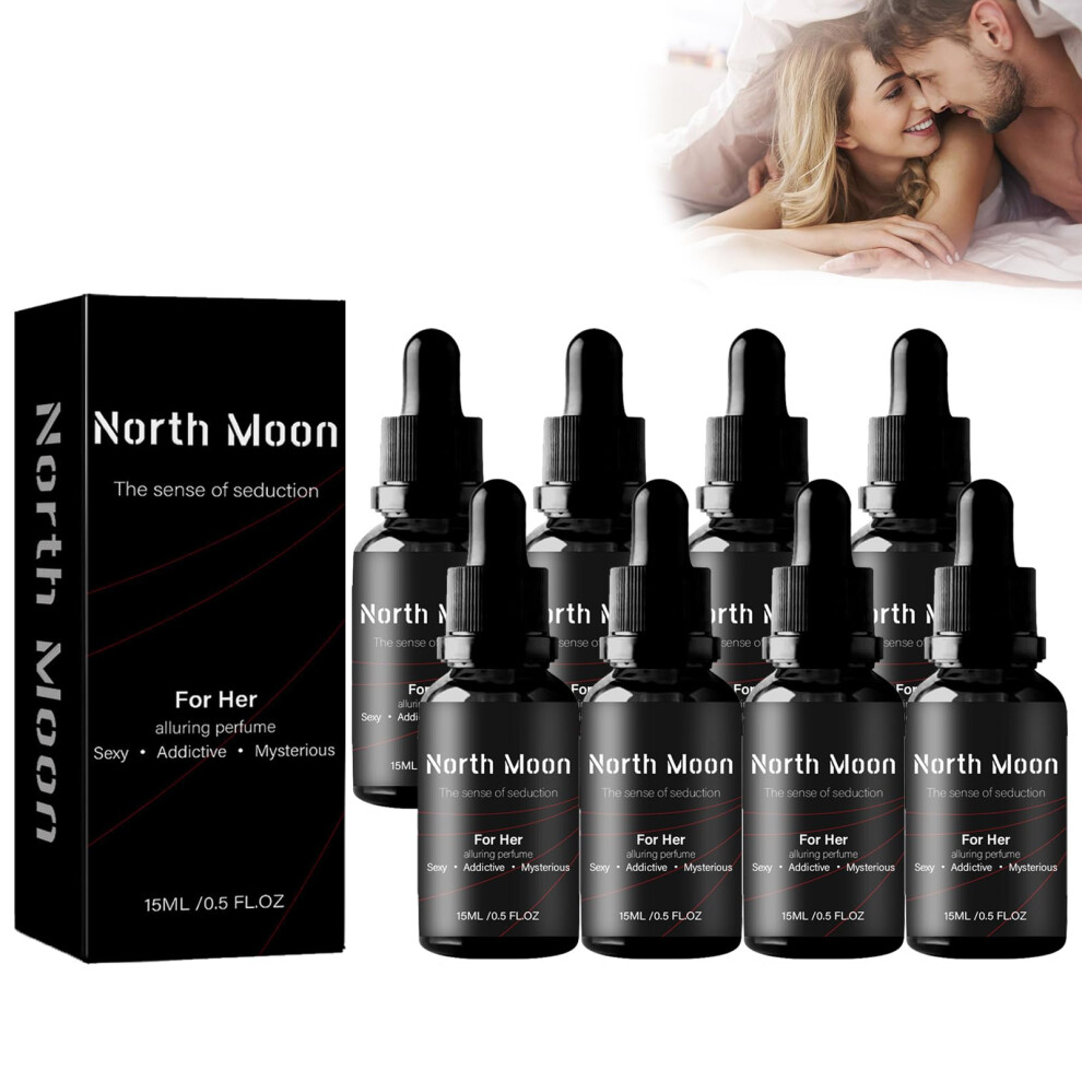 Women's Perfume Gift Set with Long Lasting Natural Pheromone Fragrance,  Oils, 8pcs