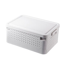 Folding Plastic Storage Box Large Clothes Storage Container Multipurpose Collapsible Organizer For Home And Bedroom