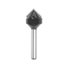 1/4inch Shanks Carbide Spoiler V-flute 90 Single Flute Ruter Drill Bit End Mill Woodworking Milling Cuttters