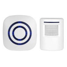 Passage Alarm, Shop Bell, Wireless Alarm System with Motion Detector