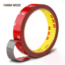 (1PCS, 10MM) 3M Extra Strong Double Sided Tape Adhesive Car Special Double-sided Tape Strong Permanent Gum Tape Doppelseitiges Klebeband