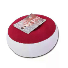 (Style A) Outdoor Inflatable Sofa Camping Lazy Bag Portable Foldable Portable Beach Park Air Bed with pedal flocking single sofa chair