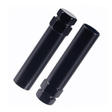 6 Spline Lug Nut Socket Aftermarket Small 6Point Lug Nut Key Removal Tool For 19 mm (3/4 Inch) & 21 mm (13/16 Inch) Hex