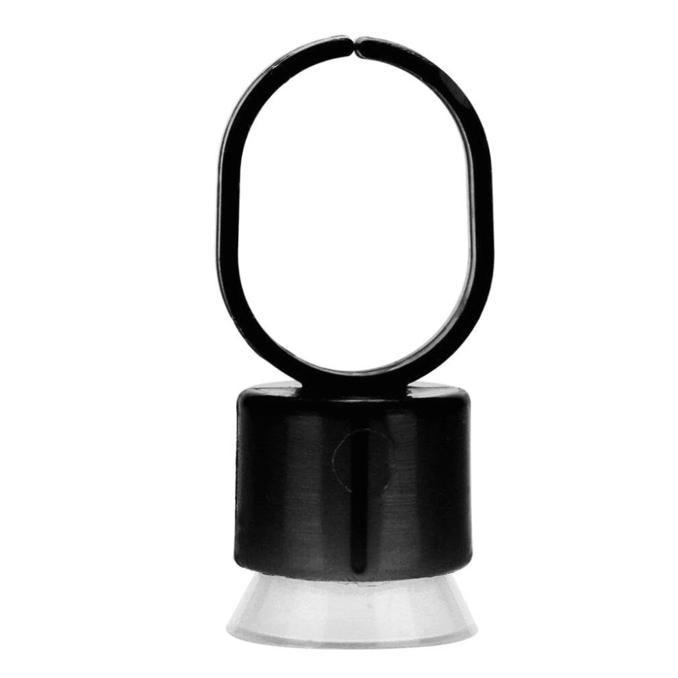 Red/Black Tattoo Ink Cups And Microblading Pigment Rings For Permanent Makeup Eyebrow Tattoo 50Pcs