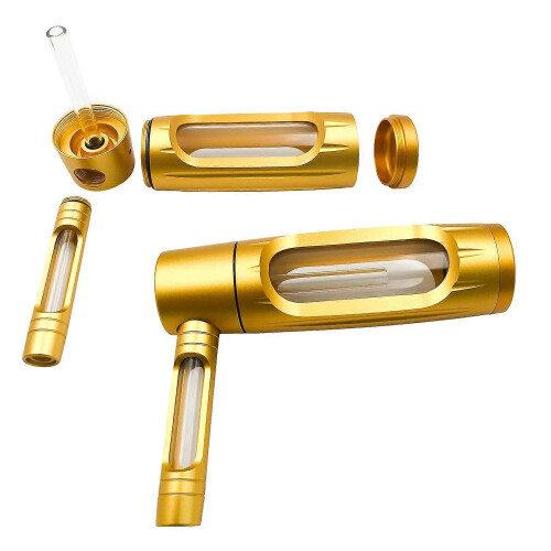 (Gold)Blazecan, Lightweight Bottle, Smart Secret Compartment Bottle