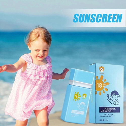 Face Sunscreen Moisturizer SPF18 PA+++ UV Protection,Non-Greasy Cream Sunblock 1