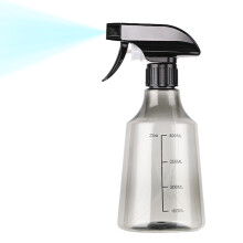 Plastic Spray Bottle 500ml with Adjustable Nozzle for Cleaning, Kitchen, Pet Care and Hair Styling