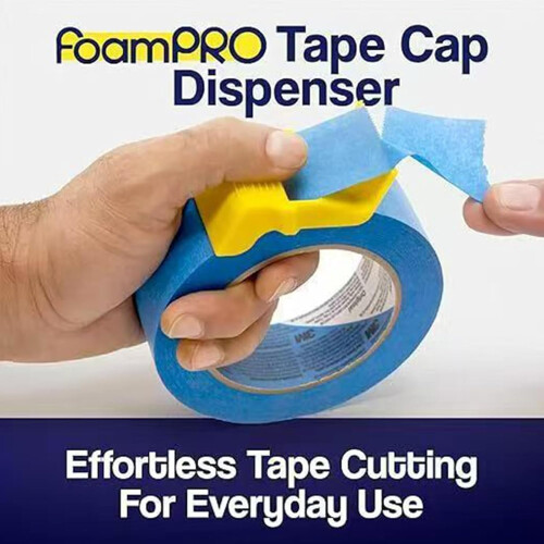 3Pcs Tape Dispenser with Cutter for Painting, Precise OneHand Cutting, MultiTape Compatibility 1