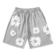 (S,gray shorts)2025 Summer Men's Shorts Set,Cotton,Casual Fitness,Travel Ready, 2-Piece