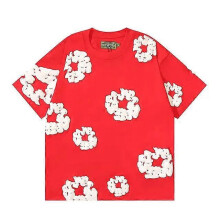 (S,Red T-shirt)2025 Summer Men's Shorts Set,Cotton,Casual Fitness,Travel Ready, 2-Piece