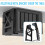 Under Desk PC Mount Adjustable Steel CPU Holder SpaceSaving Vertical Bracket for Home Office 2