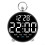 Voice Controlled Digital Alarm Clock With LED Display, Night Mode, Nap Watch Function, Temp Date Time Display, White 1