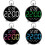 Voice Controlled Digital Alarm Clock With LED Display, Night Mode, Nap Watch Function, Temp Date Time Display, White 5