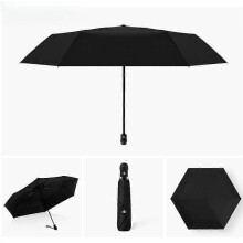 (30*6*6, Black) Ultra-Light Automatic Open Close Folding Umbrella,Outdoor Umbrella Umbrella Rain Umbrella