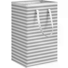 (60X40X30CM 75L, B) Waterproof Fabric Laundry Basket Simple Clothes Sundries Storage Box Foldable Bag Large Capacity Laundry Basket