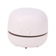 Desktop Vacuuming Cleaner Small Desk Portable Crumb Sweeper Tabletop Keyboard Cleaning Vacuum White