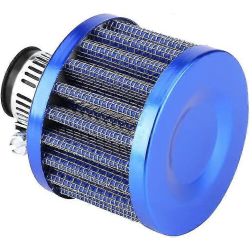 Car Air Intake Filter Universal Cold Air Filter Kit Crankcase Vent Cover Vent (blue) (1pcs) 2