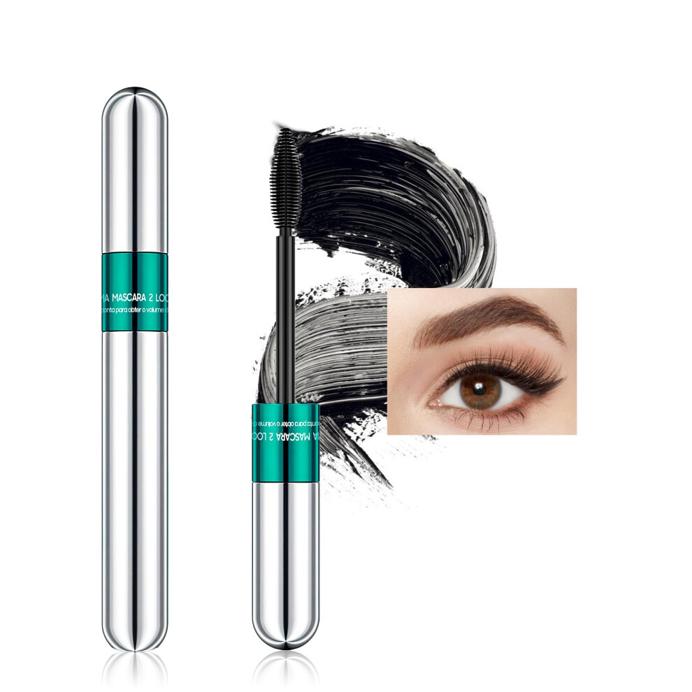 Black Tubing Mascara Waterproof Longlasting For Curling And Lengthening Lashes Vegan Cruelty