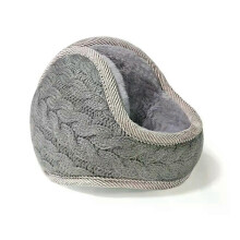(Style B) Winter Ear Muffs for Men & Women,Soft Fleece Plush Earmuffs with Adjustable Behind Head Band